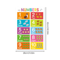 Colorful Educational Posters（16 PCS/SET ）