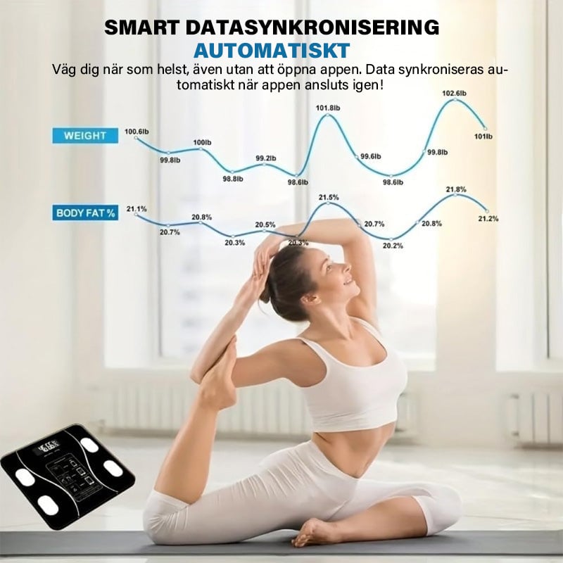 Sale - Smart kroppsfettskala