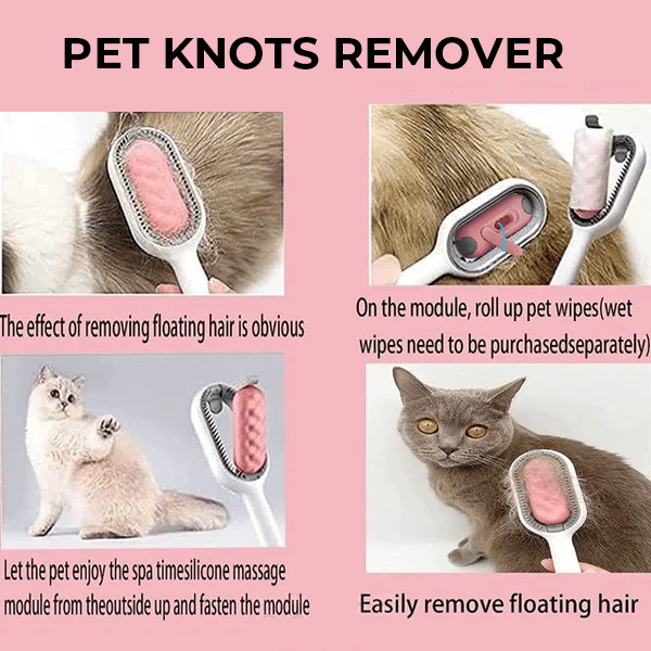 Sale- Pet Hair Removal Comb with Water Tank