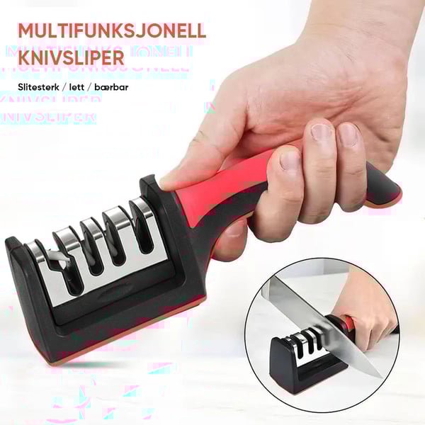 Profesjonell 4-trinns knivsliper