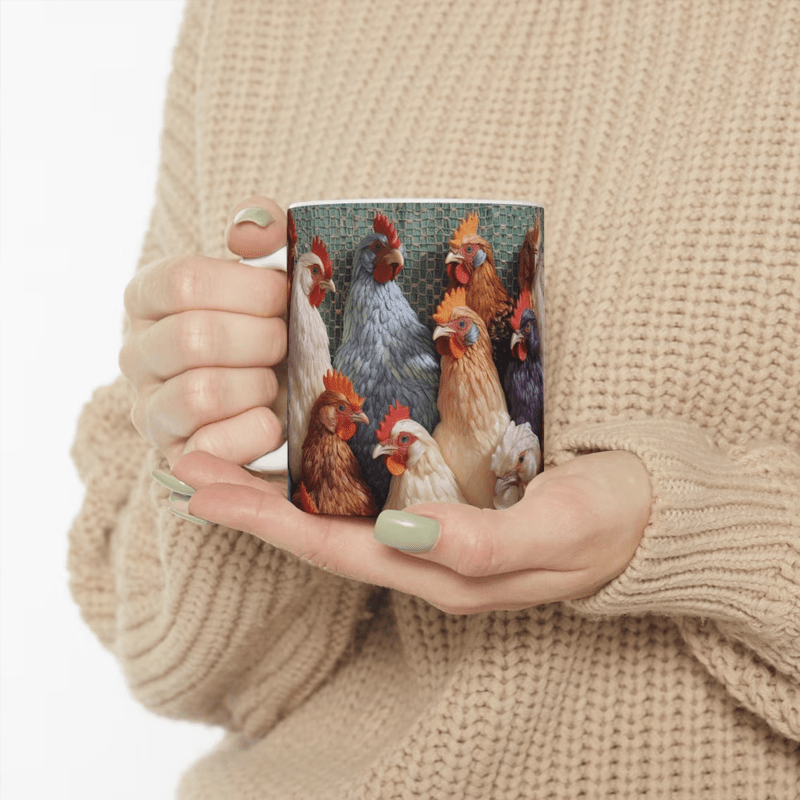 🐓Tazza con pollo 🎁Una buona scelta per il regalo di Natale