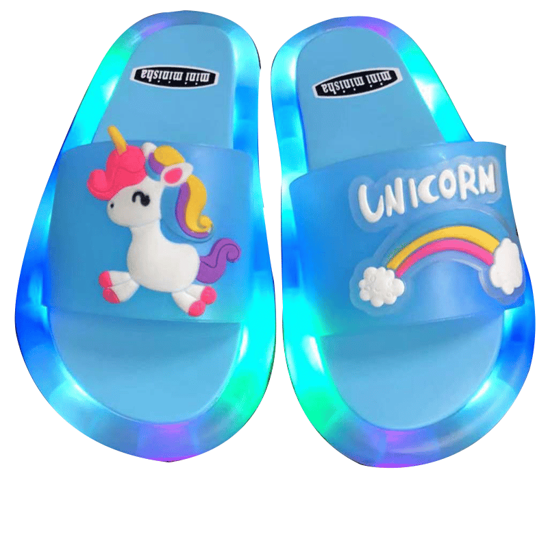 Chaussons Heureux LED Pour Enfants
