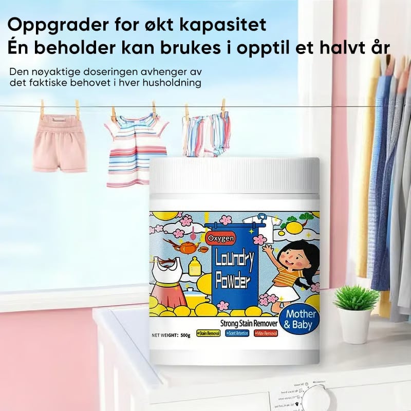Hyperkonsentrert Sterkt Flekkfjernerpulver for Klær