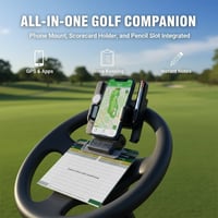 Golf Cart Steering Wheel Phone Mount