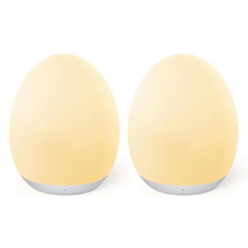 Dino Glow Egg – Soft Silicone Night Light with RGB Colors