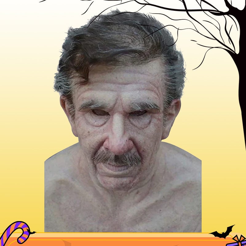 Hyperrealistische hautsichere Maske