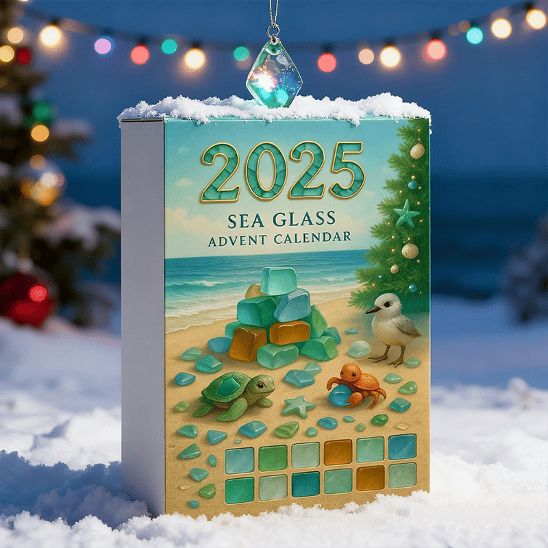 🌊🎄Sea Glass Christmas Tree Advent Calendar