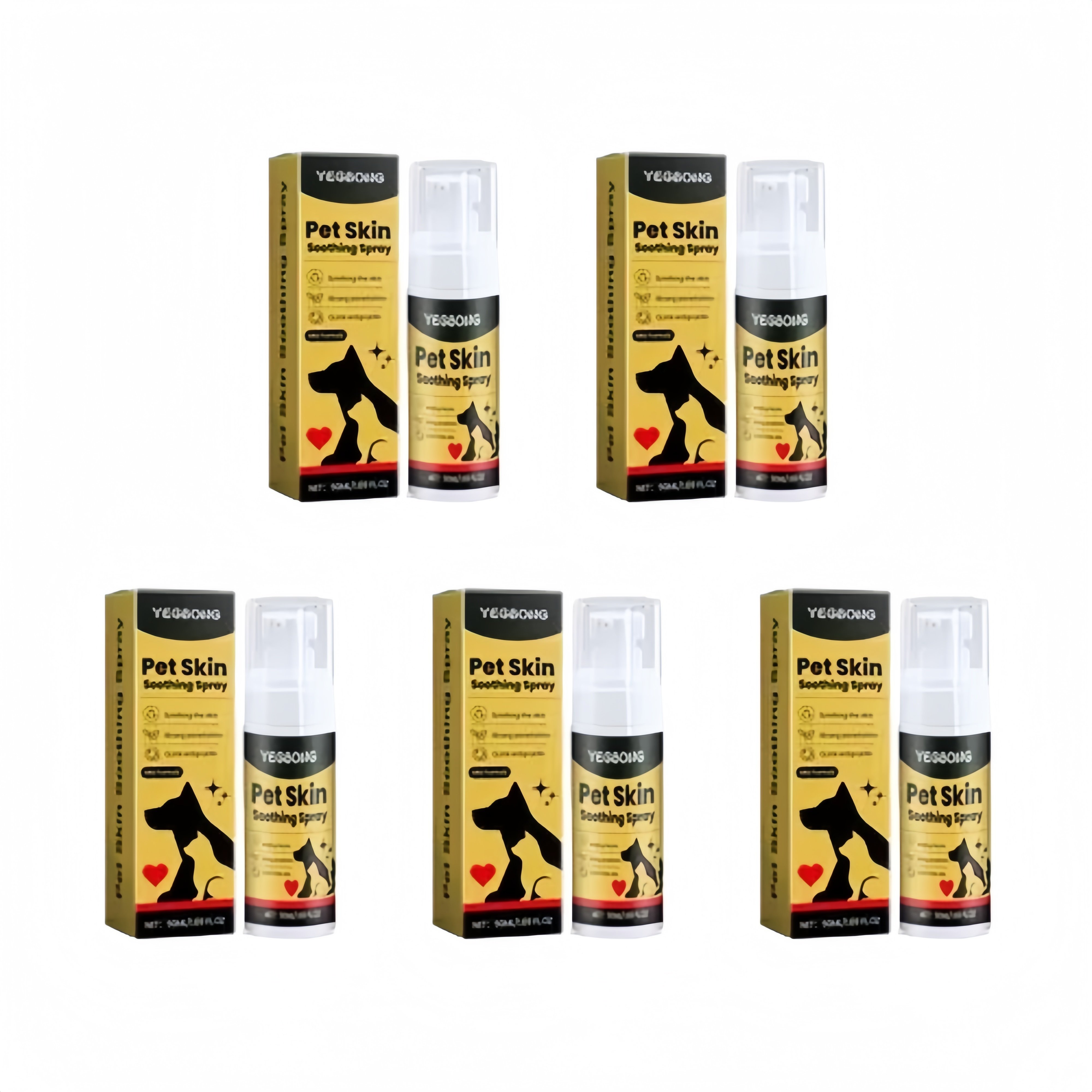 Haustier-Hautpflege-Spray