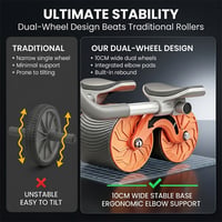 Kexon™ Automatic Rebound Abdominal Wheel