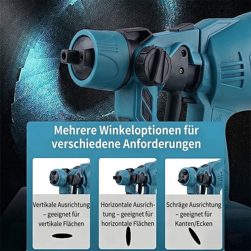 Kabelloses HVLP Farbsprühgerät für Zuhause