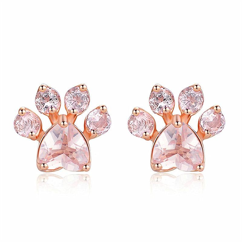 Cute Cat Paw Earrings