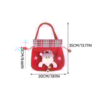 🍎Kerstcadeauzakjes met ritsontwerp