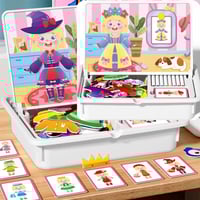 Magnetic Puzzle Learning Building Block Toys