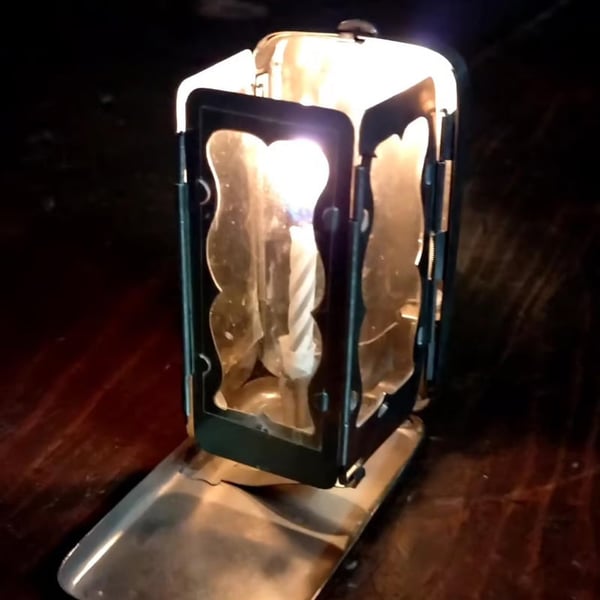 Folding Pocket Candle Holder