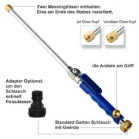 2-in-1-Hochdruckreiniger 2,0🔥 50% Rabatt nur heute