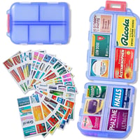 Travel Pill Organizer Box -v2