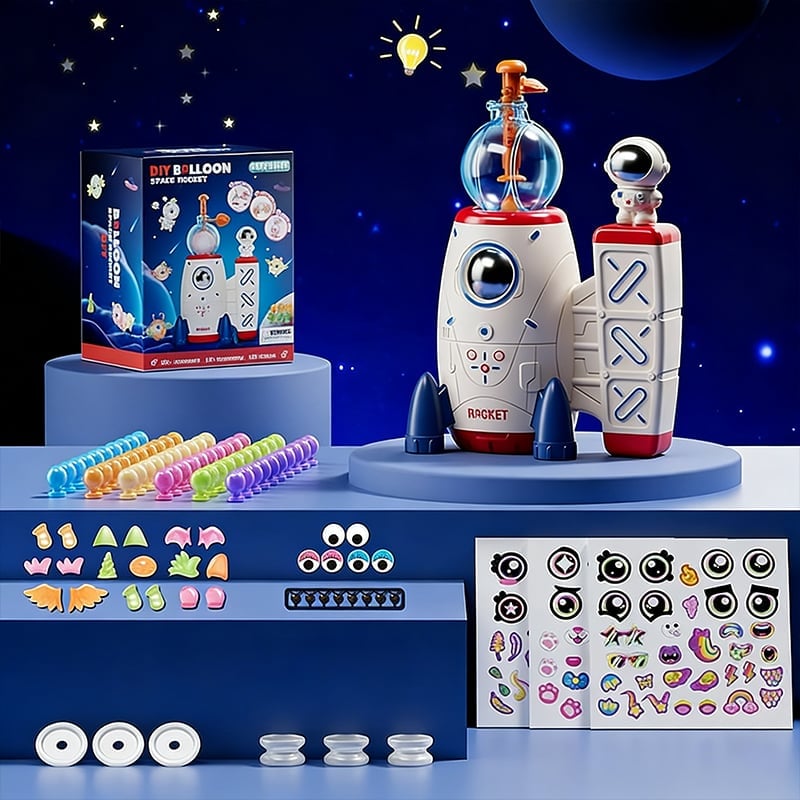Space Magic Balloons Nano Tape Bubble Kit