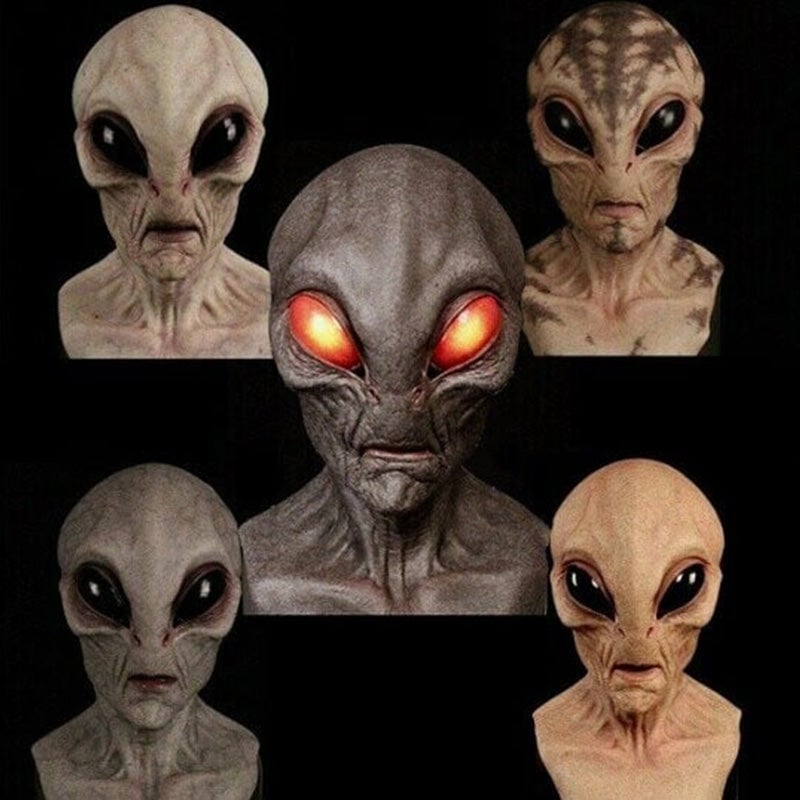 Maschera divertente aliena