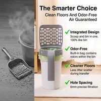 Cat Litter Scooper with Holder