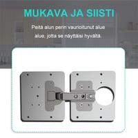 Saranan sivulevyn korjauskappale