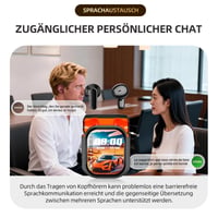 👂HD-Farbbildschirm, intelligente Rauschunterdrückung, Kopfhörer mit KI-Übersetzung
