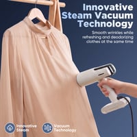 Kexon™ Portable Steam & Suction Garment Steamer