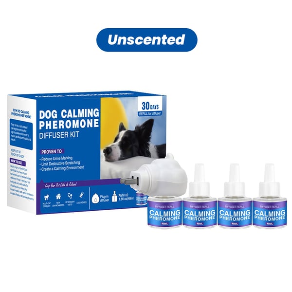 Pet Calming Pheromone Diffuser Set (Cat & Dog Versions)