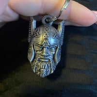 Viking God Guardian Ride Bell nøkkelring