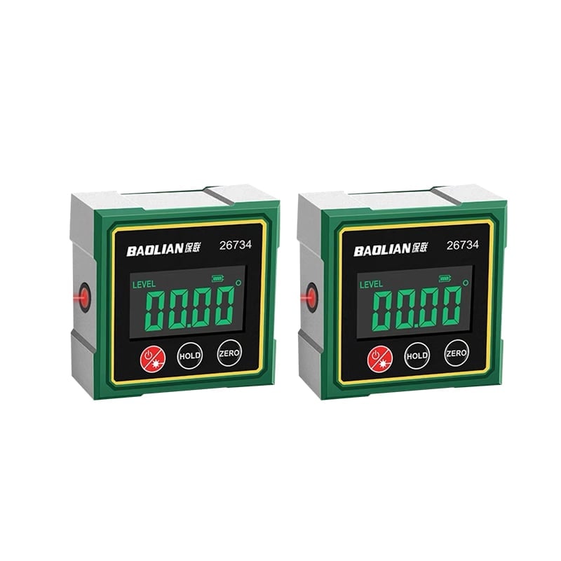 Digitales Doppelseitiges Laser-Magnet-Wasserwaage