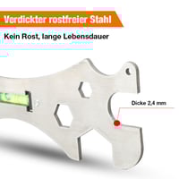 🔥👍Multifunktionale Winkelschlüssel