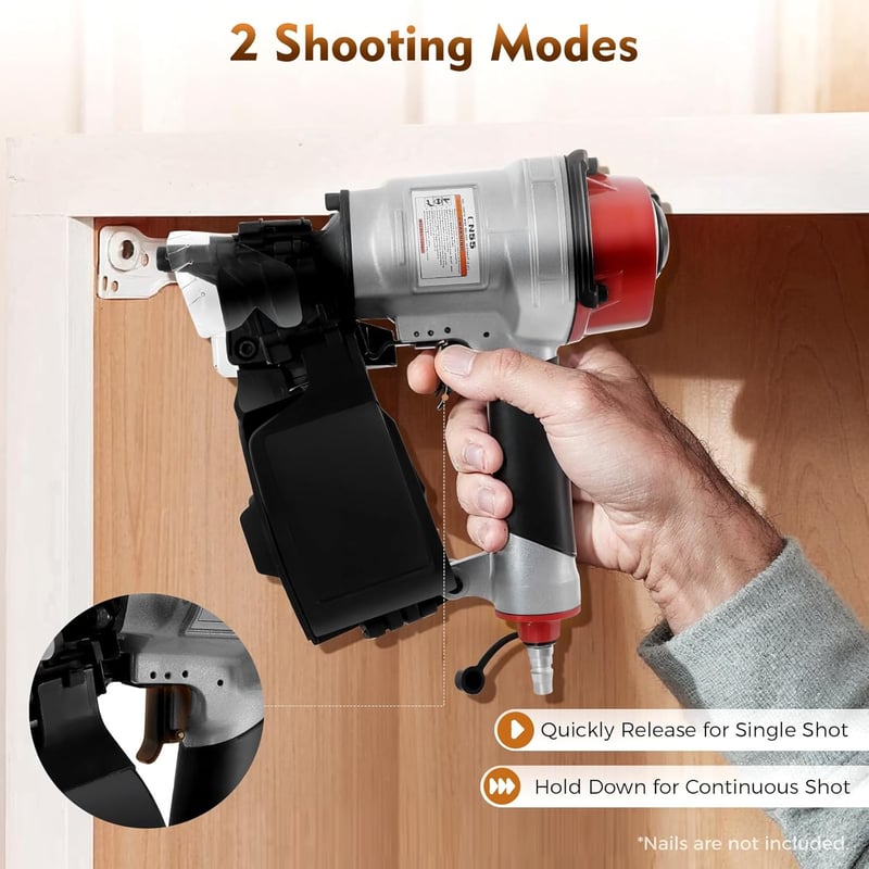 Sakerplus® Pneumatic Coil Roofing Nail Gun
