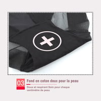 Slip moulant taille haute en soie glacée sans couture