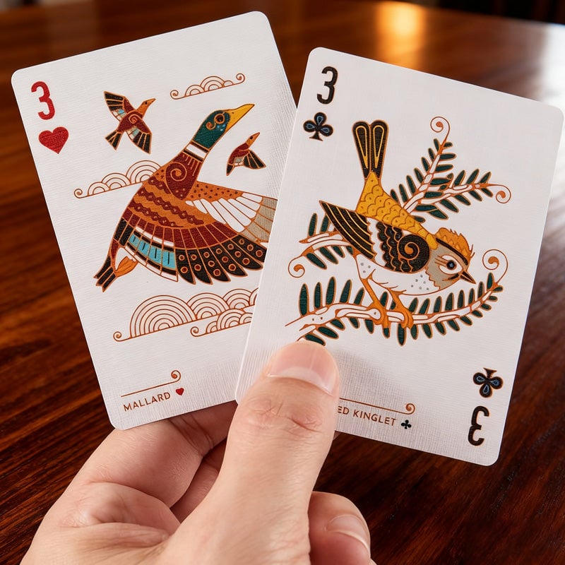 North American Birds Playing Cards