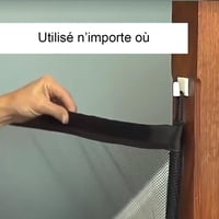 Barrière de Porte Pliable pour Animaux
