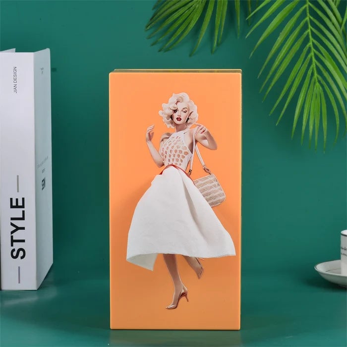 Nieuwe stijl Flying Skirt Tissue Box