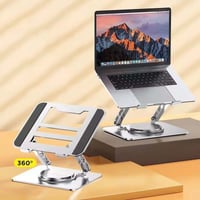 Laptop Stand Aluminum Alloy 360 Degree Rotating Bracket