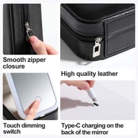 Multifunctional Portable Makeup Mirror Box