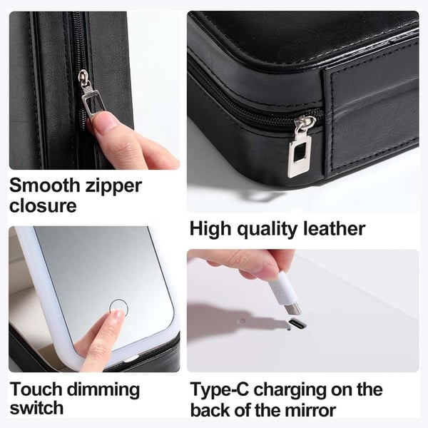 Multifunctional Portable Makeup Mirror Box