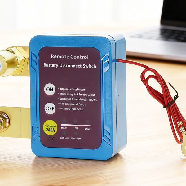 High-Current Smart Battery Disconnect Switch