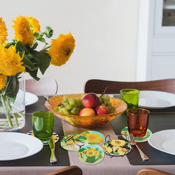 DIY Diamond Painting Coasters