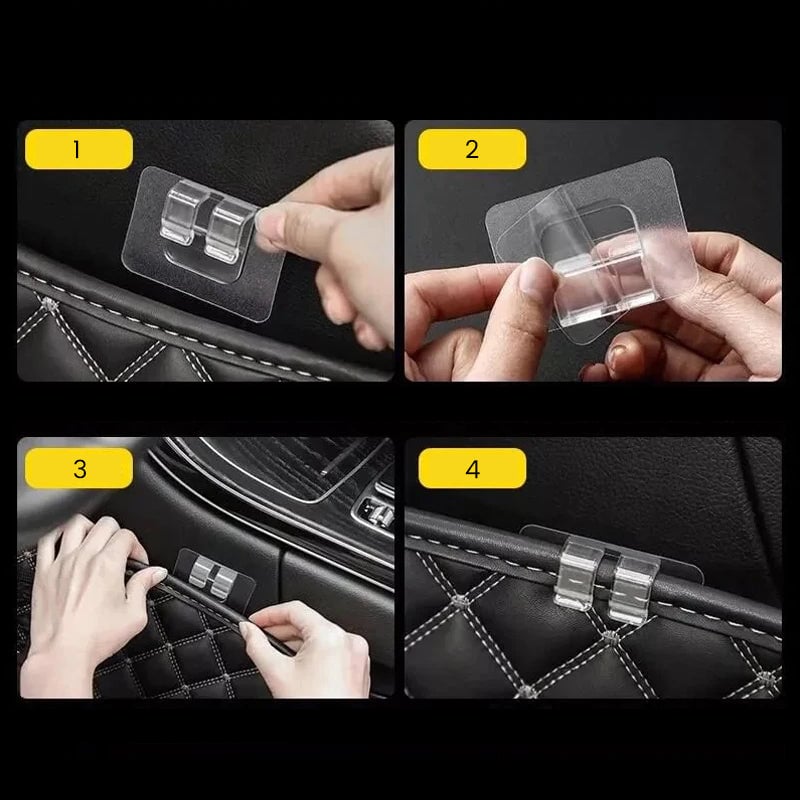 Multifunctionele bevestigingsclips voor automatten (10 stuks)