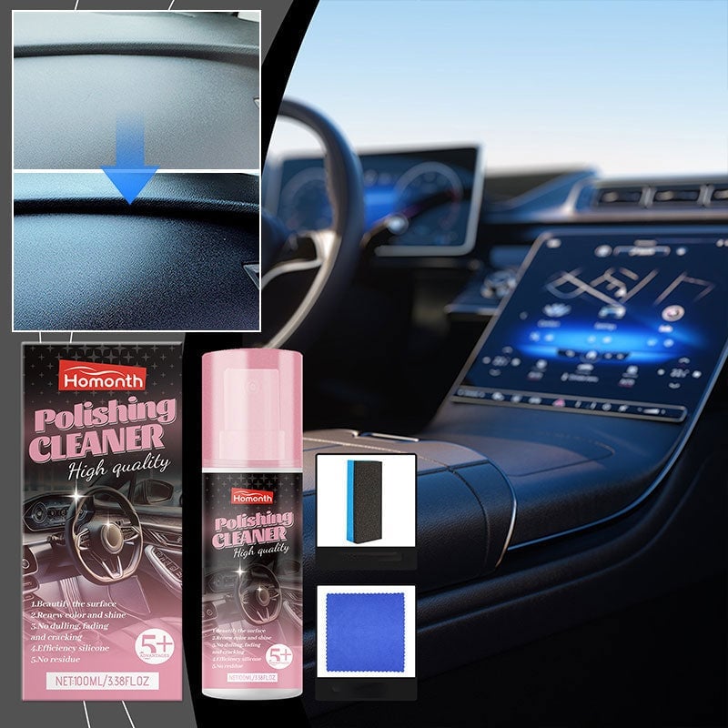 Reinigungs- und Poliermittel zur Autoinnenrenovierung