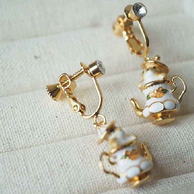 Mouse In My Teapot Jewelry Set