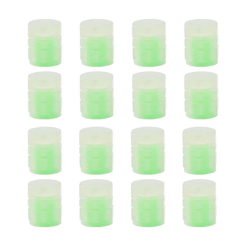 Universal Fluorescent Tire Valve Caps (4 PCS/Set)