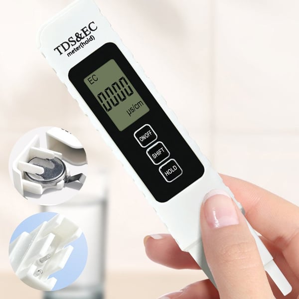 New 4 in 1 TDS Meter - TDS EC & Temperature