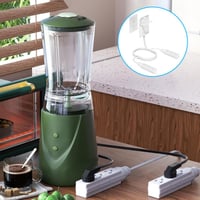 Sakerplus Ultra Thin Flat Plug Power Strip