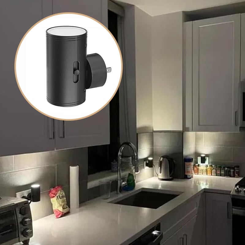 Wall light sensor lamp lighting options