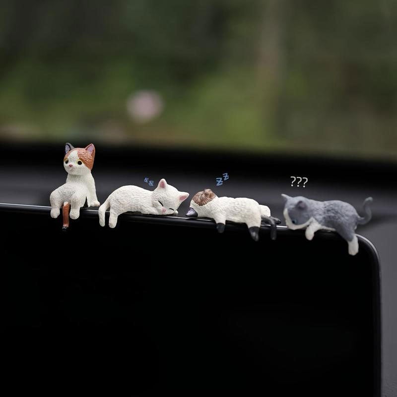 Katzenfigur Auto Armaturenbrett Dekoration