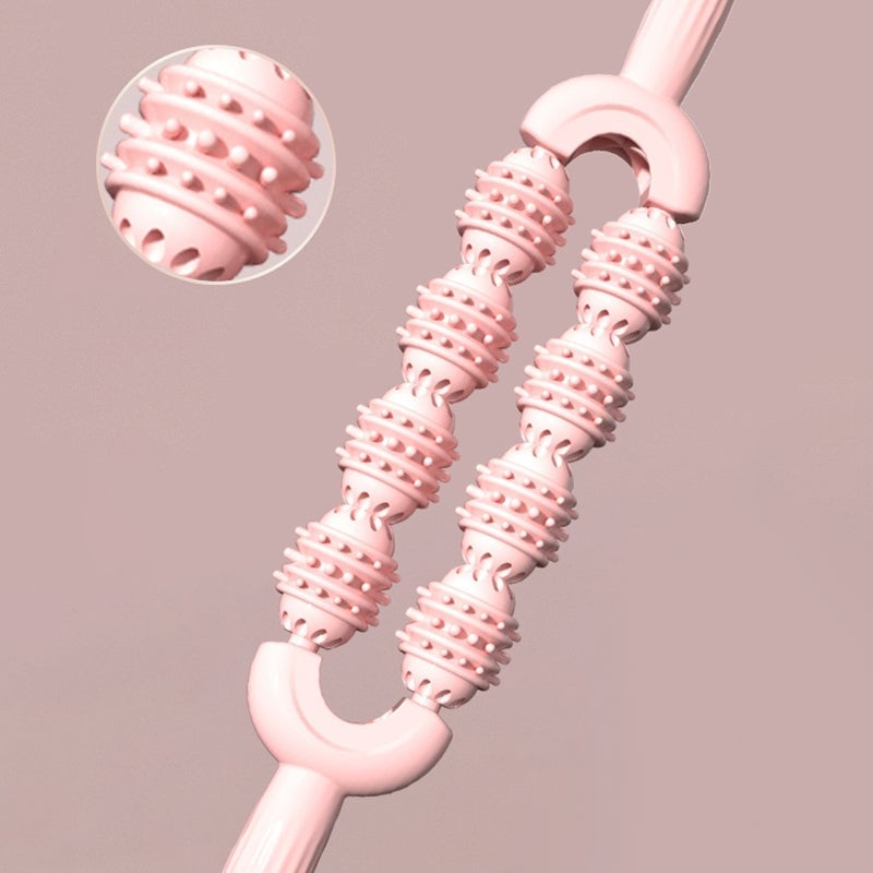 8-Wiel Sensory Massage Stick met twee rijen