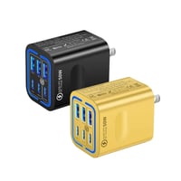 Sakerplus® 50W Multi-Port USB Fast Charger